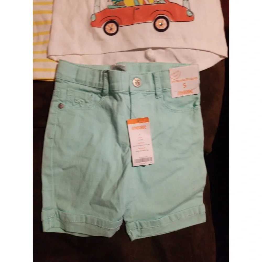 Gymboree sunny citrus size 5 outfit nwt